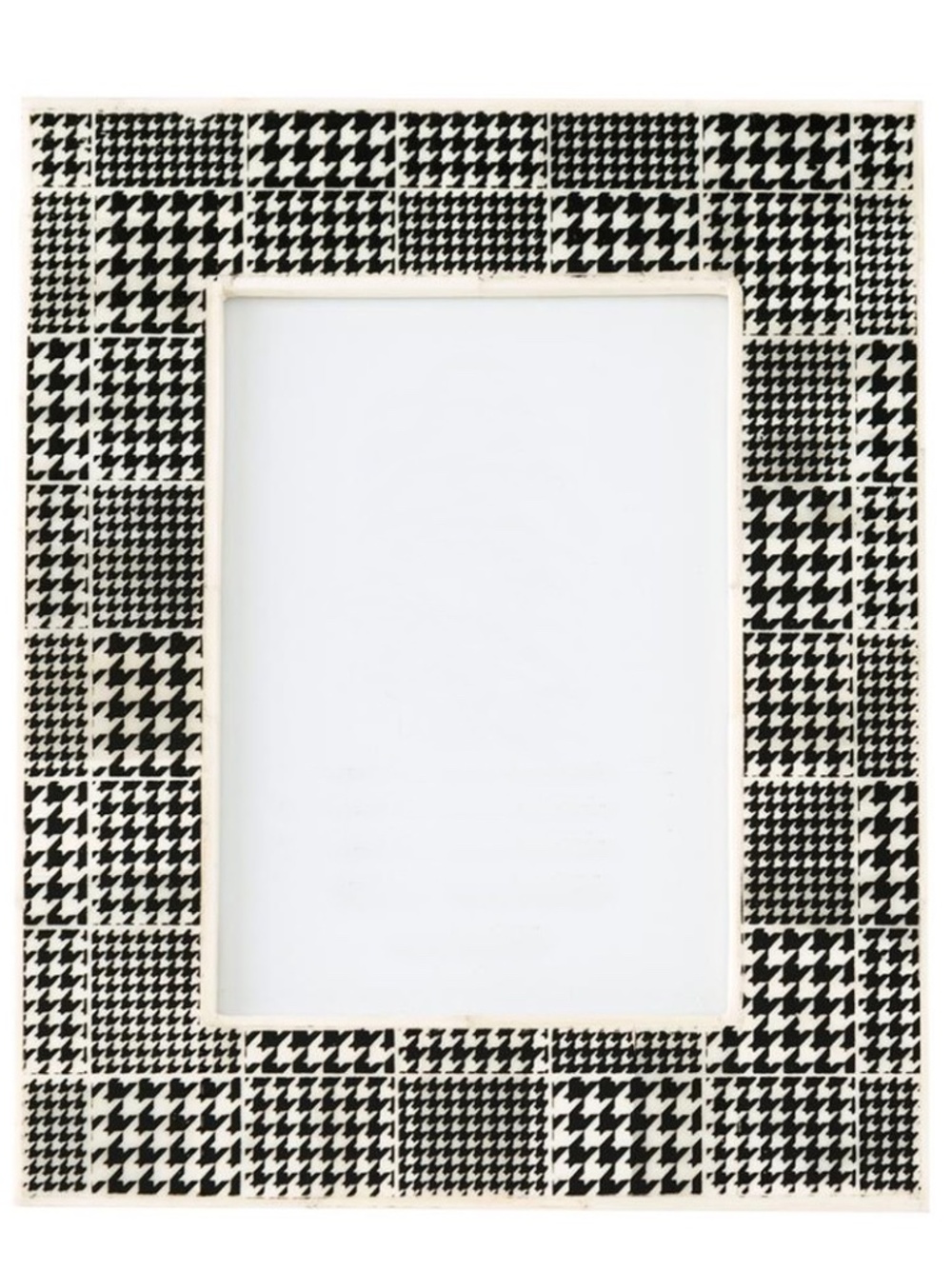 NEW Shiraleah Loft Plaid Houndstooth Print Frame - 5x7